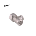 EMT Hydraulic Pipe Fittings Compression Tube Connector Stainless Steel Union Male Run Tee Saline Water Air Hydraulic Oil 3 WAY